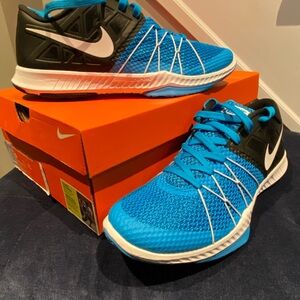 Nike Vibrant Blue and Black Sneakers